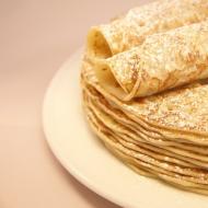Recetë për petulla të hollë me miell pancake Si të gatuaj pancakes të shijshme me miell pancake