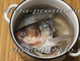حساء سمك الكارب الفضي: كيف تطبخ؟