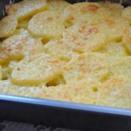 Картопля з сиром у духовці Як приготувати картоплю з сиром у духовці