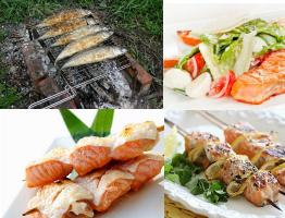 Shashlik ikan merah - cara mengasinkan dan memasak dengan benar dan enak sesuai resep langkah demi langkah dengan foto