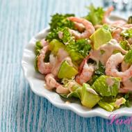 Shrimp salad: delicious recipes Cheerful shrimp salad