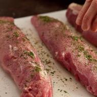 لحم الخنزير المتن - وصفات الطبخ