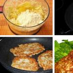 Potato pancakes recipe with photo