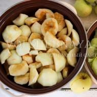 Apple confiture: a fragrant delicacy for the winter