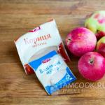 Яблуневі сухарики белівські рецепт