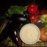Adjapsandali baklažānu salāti ziemai Adjapsandali receptes, lai sagatavotos ziemai kārtās