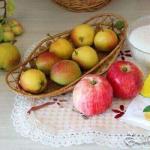 Як варити компот з яблук та груш