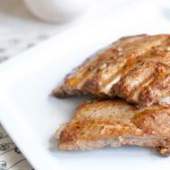 Pork ribs in the oven