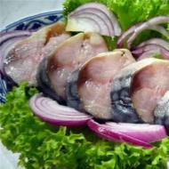 Mierne solená makrela: sedem najlepších receptov