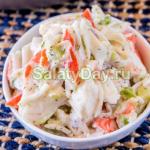 Klasiskie krabju salāti: garšīgas receptes Krabju salāti no krabjiem