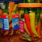 Peperoni in salamoia e salati per l'inverno: ricette con foto