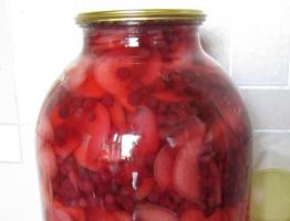 Αρωματική κομπόστα από ζουμερά lingonberries Πώς να μαγειρέψετε κομπόστα από lingonberries και cranberries